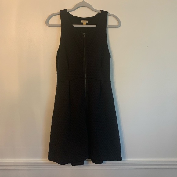 Anthropologie Leifsdottir Sleeveless zip black dress Size 10 - Picture 1 of 11